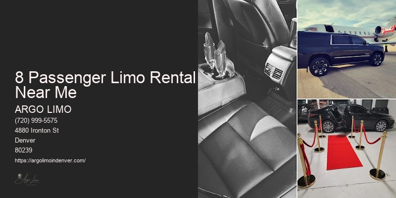 4 Person Limo Rental